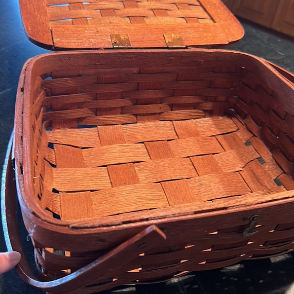 Vintage Pie Basket - Picture 3 of 6